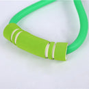 8 Word Chest Expander Rope Sports Workout Muscle Resistance Bands (Green) Newly