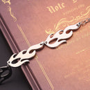 Jewelry Wave Sun Choker Hip Hop Rock Jewelry Accessories Fire Flame Necklace