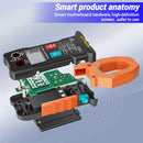 Digital Bluetooth-compatible Multimeter Clamp Meter 6000 Count Voltage Test