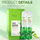 Green Tea Mud Deep Cleansing Oil Control Moisturizing Skin Women Remove Z4J0