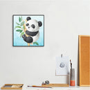 Panda Frameless DIY Oil Paint by Numbers Hand Painted Artwork Gift (S538)