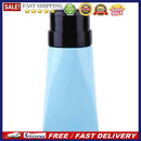 Cone-Shape 220ml Refillable Bottles Nail Pump Liquid Container(Light Blue)