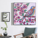 Diamond Painting Flowers Birds Part Special-Shaped Drill Handicraft (H042) Newly