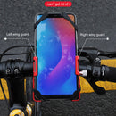 GUB P10 Aluminum Alloy Bike Phone Holder Motorcycle Handlebar Clip Bicycle Stand