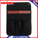 Fishing Chair Armrest Bag Hanging Storage Pouch for Outdoor Camping (Black)