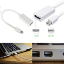 Male To Female HDTV 1080P Adapter Cable DP To HDMI Mini Display Port Converter
