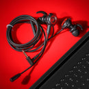 Noise Reduction Profession Wired Game Earphones With Microphone In-Ear Headset