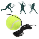 1 Pc Elastic Rubber Band Tennis Ball Practice Training Belt Tools Line Cord C9N7