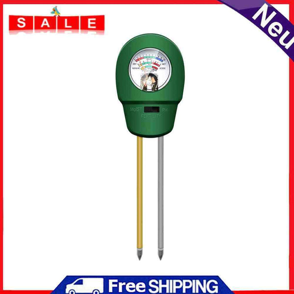 3 in 1 Soil PH Tester Moisture Acidity Meter for Plant Flowers Gardening Tools