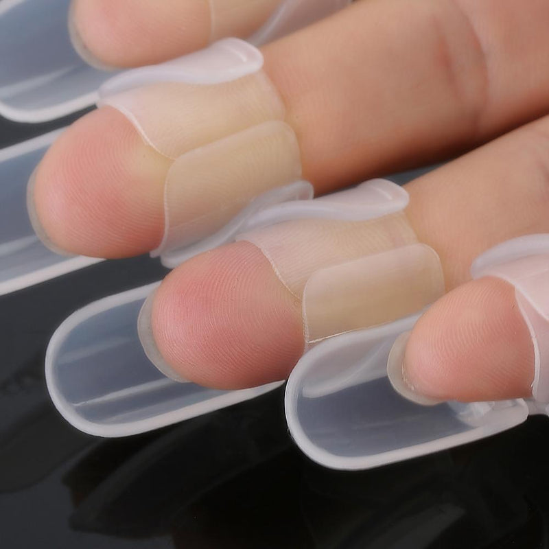 DIY Fashion Women Nail Protector Clips Manicure Cover Tips Finger Polish Shield