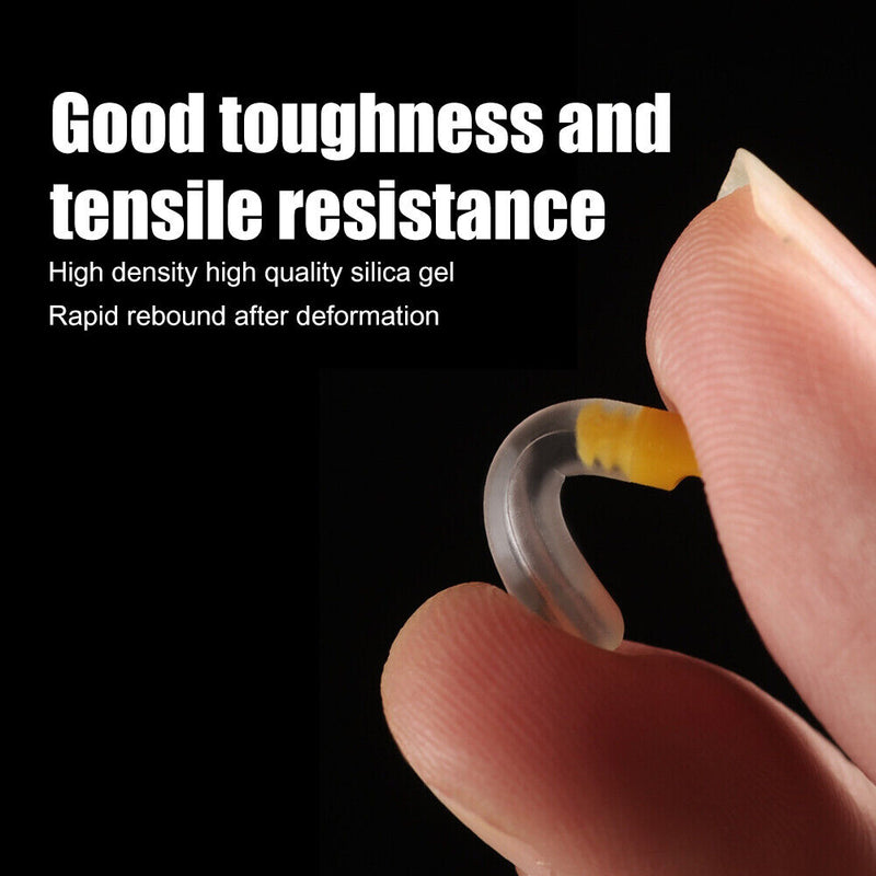 20pcs Fishing Float Base Rest Rotation Swivels Silicone Bobber Holder Stopper