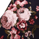 Removable Conjoined Stretchy Floral Home Stool Chair Seat Cover (5