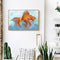Oil Paint Fish By Numbers Coloring Picture Digital Drawing L378