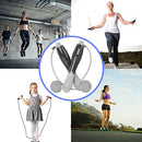 Wireless Calorie Digital Counter Skip Rope Sport Weights Jump Rope (Grey) Newly