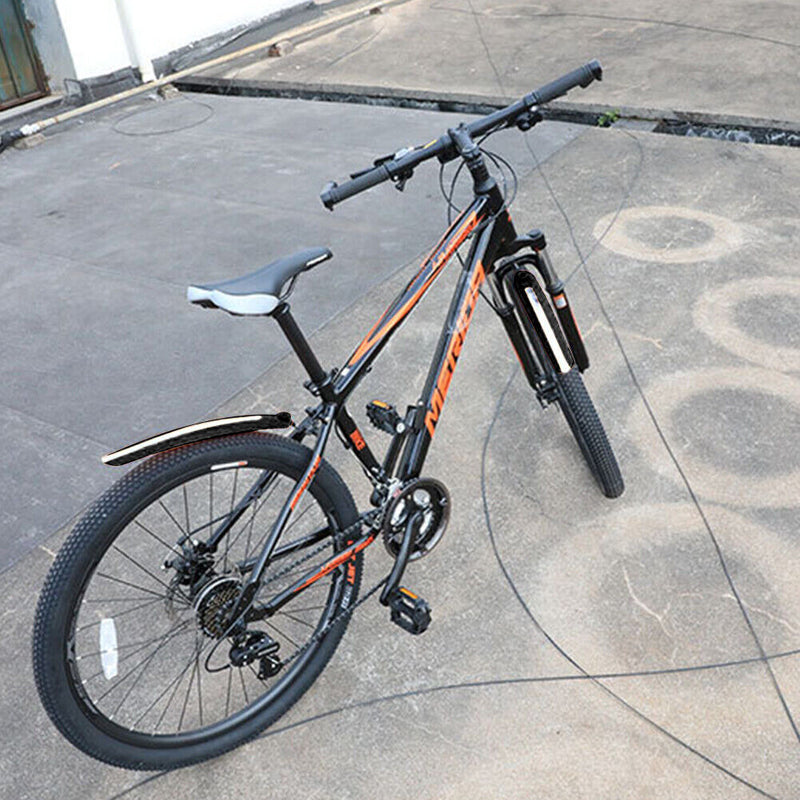 2pcs Mountain Bike Mudguard Wings Front Rear Bicycle Fenders Cycling Equipm