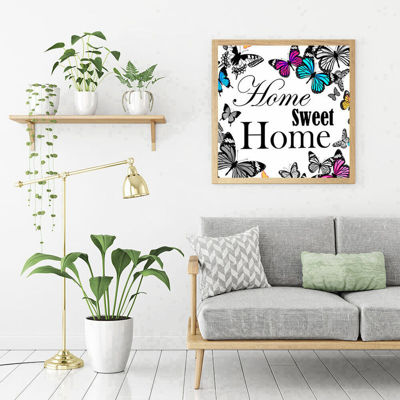 5D DIY Full Drill Diamond Painting Butterfly Home Cross Stitch Embroidery Mosaic
