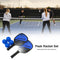 #A 2pcs Peak Paddles Rackets + 4 Balls Combination Kits Non-slip Handle Racquet