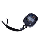 Useful Digital Stopwatch Portable Waterproof LCD Digital Stopwatch Timer Ch
