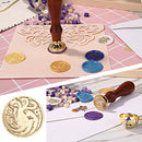 25mm Wax Seal Stamp Unreal World Sealing Wax Scrapbooking Stamp Head (J)