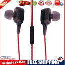 3.5mm Sport Wired In-ear Earphones Headset Mobile Phone Earbuds(Red)