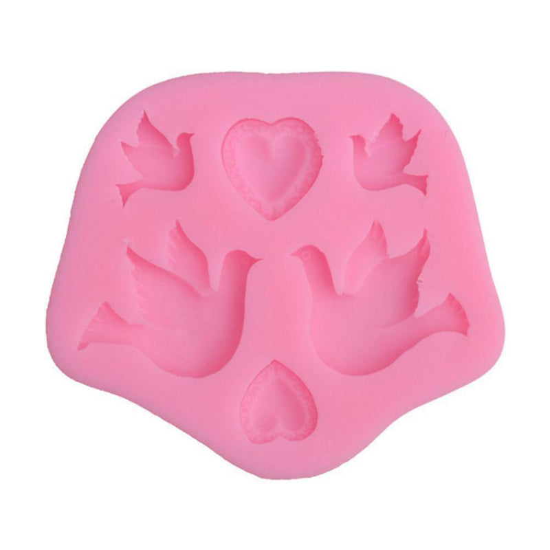 Bird's Silicone Soft Candy Mold Cake Decorating Tool Candy Chocolate Soft x 1
