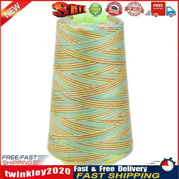 Rainbow Cross Stitch Sewing Threads Textile Yarn Woven Embroidery Line(D) Newly
