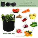 Gallon Black Garden Plant Grow Bag Vegetable Planter Eco-Friendly Grow Bag