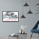 Full/Partial Cross Stitch Cotton Dog 14CT Handiwork DIY Stamped Wall Craft Kit