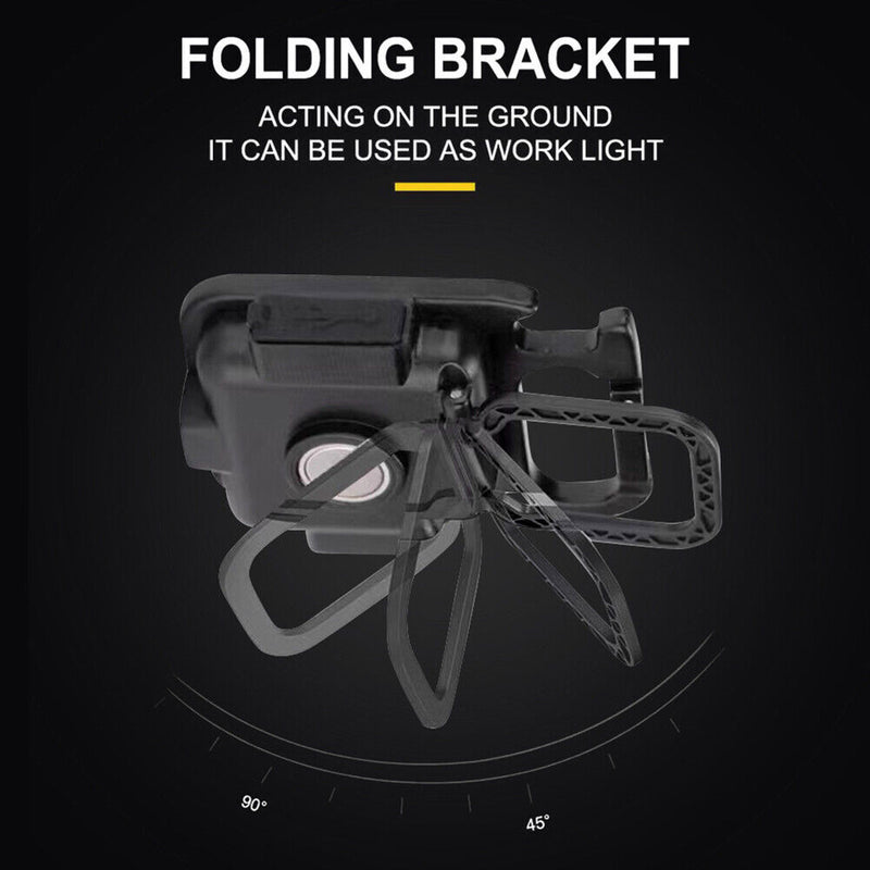 500mAh 6W COB LED Mini Flashlight Keychain 4 Modes 400lm Waterproof Pocket La