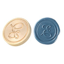Wax Seal Stamp, Roman Alphabet Sealing Wax Brass Heads 30mm for Wedding (E)
