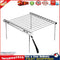 Portable Stainless Steel Barbecue Grill Foldable Outdoor Picnic BBQ Tool Newly