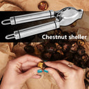 Stainless Steel Chestnut Sheller Walnut Nutcracker Opener Kitchen Gadgets