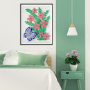 #A Yan Paper Drawing 5D DIY Diamond Painting Special-shaped Partial Drill Decor