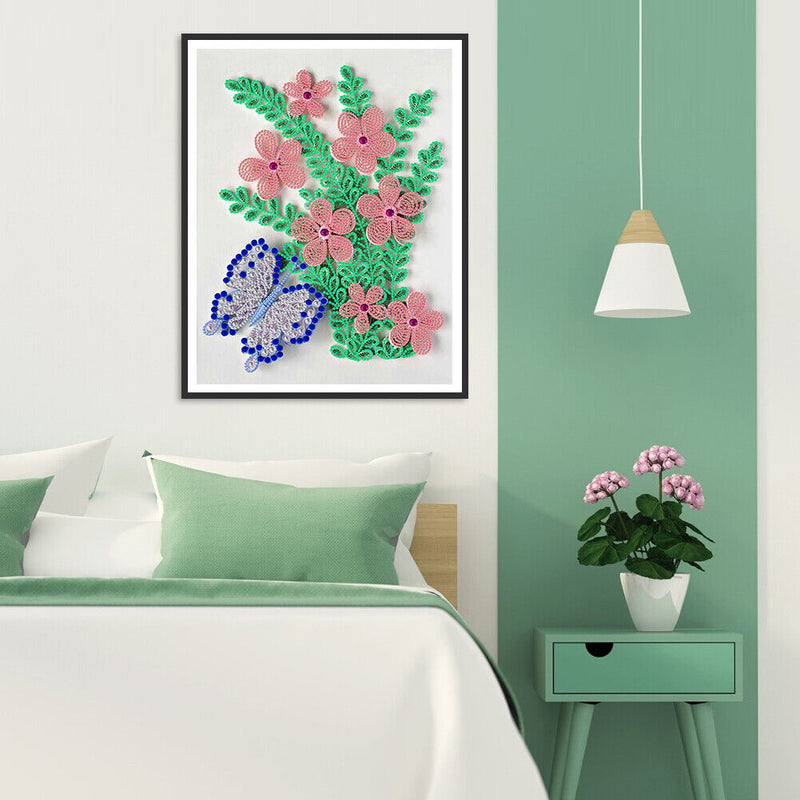 #A Yan Paper Drawing 5D DIY Diamond Painting Special-shaped Partial Drill Decor