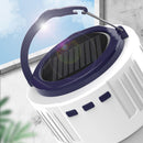 Solar Camping Light Bluetooth-compatible Audio Outdoor Tent Lamp (Blue) Newly