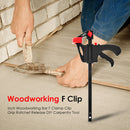 4 inch Woodworking Bar F Clamp Clip Grip Release DIY Carpentry Tool (1pc) Newly