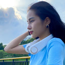 USB Silent Hanging Neck Fan Leafless Hands-free Sports Personal Wearable Fans