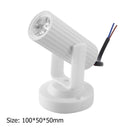 5pcs LED Lamp Disco Bar KTV Club Party Spot Stage Spotlight (White)