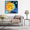 5D DIY Full Drill Diamond Painting Sun and Moon Embroidery Mosaic Home Decor Kit