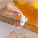 Cold Kettle Refrigerator with Faucet Lemonade Fruit Beverage Bottle (5L)