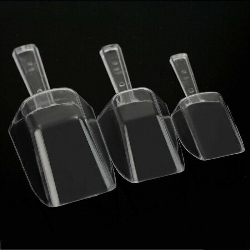 3x Clear Bar Buffet Wedding Ice Sugar Sweet Candy Favor Party Plastic Re G5D2