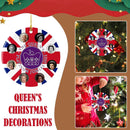 Jubiläums-Ornament, Platin-Jubiläumsartikel, Platin-Jubiläumskugel der Königin.