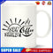 DIY Customized Ceramic Cup Sunshine Coffee Breakfast Milk Tea Drinkware Mug