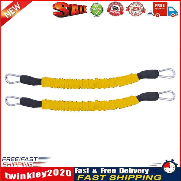 Bouncing Trainer Resistance Rope Fitness Boxing Stretching Stap (Yellow) Newly