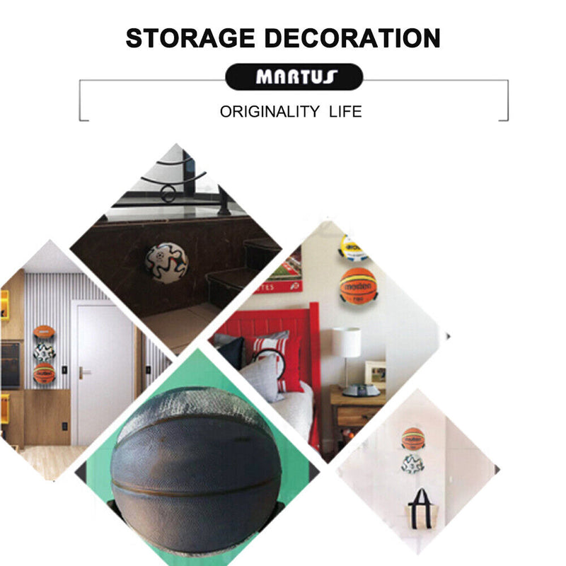Rugby Gymnastics Ball Storage Organizer Multifunction Basketball Football F
