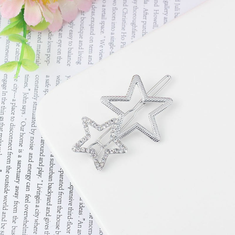 Women Ladies jewelry Hair Decorations Headwear Star Hairpin Hair Clips