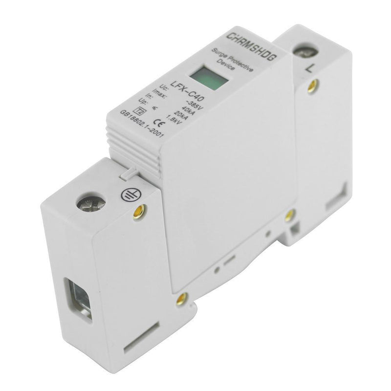 AC SPD 1P 20KA-40KA C-385V House Surge Protector Arrester Circuit Breakers