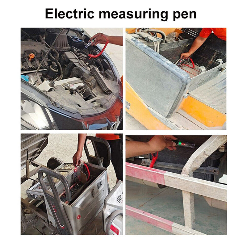 Professional Long Probe Pen Digital Display Auto Voltage Tester Repair Tool
