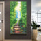 Full Round Diamond Painting 5D Bamboo Forest Path DIY Decoration Handwork Gifts