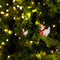 Chicken with Scarf - Chicken Family Signs for Yard Home Art Christmas Decoration